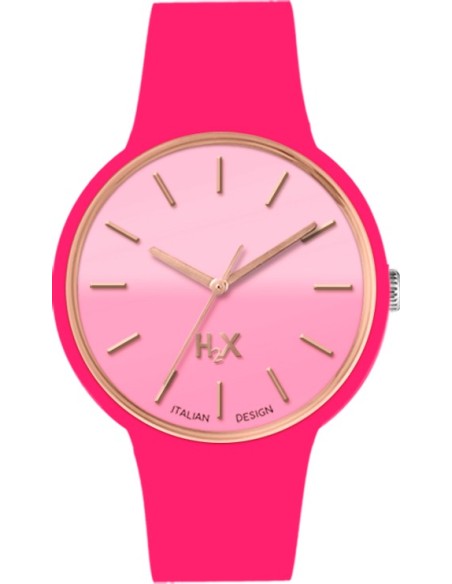 Orologio da polso unisex con cinturino gommato in confezione regalo - Colori assortiti