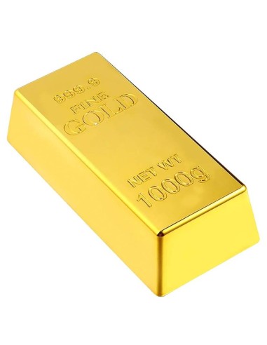 Lingotto d'oro Kg. 1 Cm. 16,5 in plastica