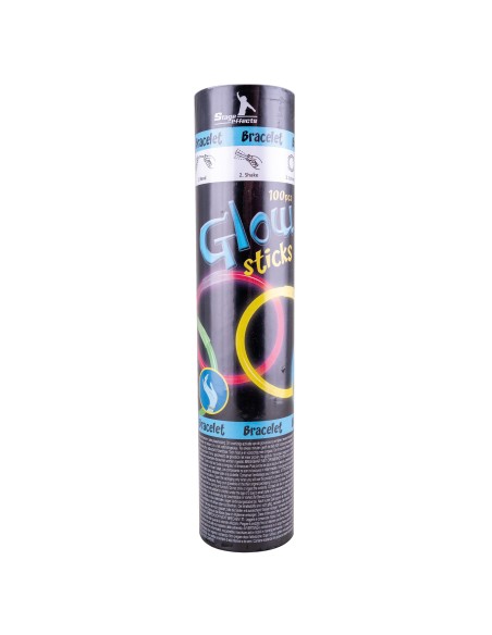 Braccialetti Glow in the dark multicolor - Cf. 100 pezzi