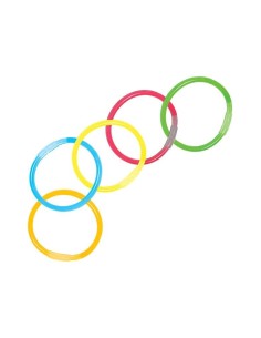 Braccialetto Glow in the dark multicolor - Cf. 15 pezzi