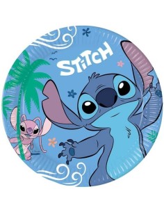 Piatti carta cm. 23 - Stitch - Cf. 8 pezzi