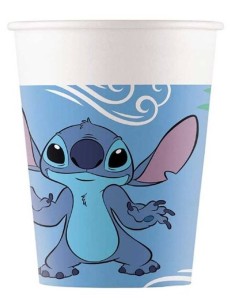 Bicchieri carta 200 ML - Stitch - Cf. 8 pezzi