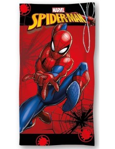 Telo mare Cm. 140x70 – Spiderman rosso