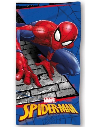 Telo mare Cm. 140x70 – Spiderman blu