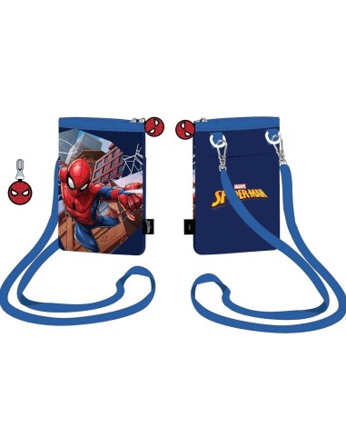 Borsetta tracollina portacellulare verticale Cm. 10x18 – Spiderman