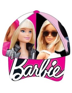 Cappello con visiera regolabile stampa round – Barbie
