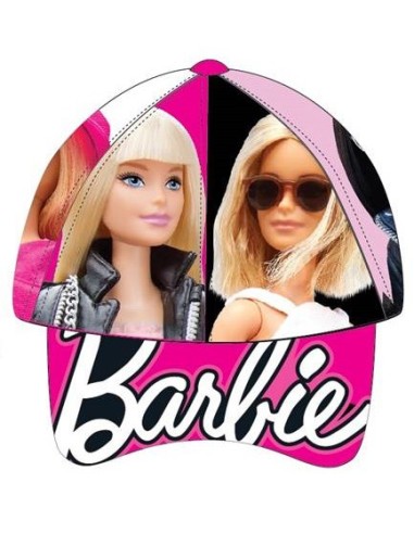 Cappello con visiera regolabile stampa round – Barbie