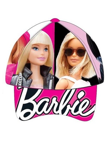 Cappello con visiera regolabile stampa round – Barbie
