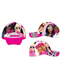 Cappello con visiera regolabile stampa round – Barbie 2