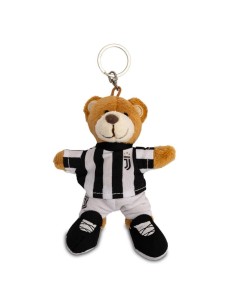 Portachiavi peluche Orsetto Teddy Cm. 10 - FC Juventus