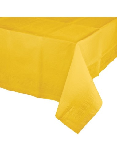 Tovaglia in carta soft Cm. 274x137 - Yellow Giallo