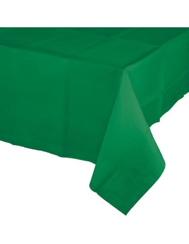 Tovaglia in carta soft Cm. 274x137 - Verde smeraldo