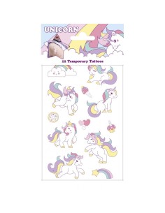 Tatuaggi Unicorno in blister
