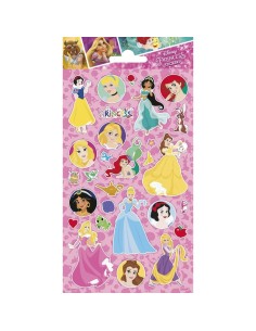 Stickers Principesse in blister Cm. 10x20