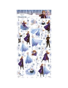 Stickers Frozen II in blister Cm. 10x20