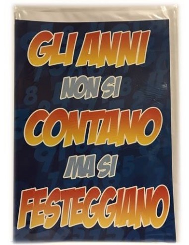 Biglietto auguri maxi umoristico...