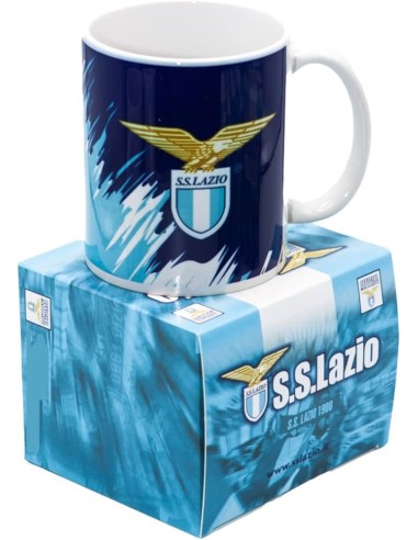 Tazza mug ceramica SS Lazio blu