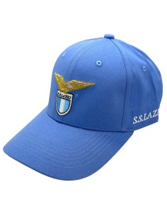Cappello con visiera celeste logo ricamato SS Lazio 2