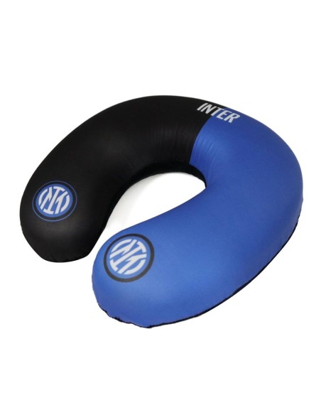 Cuscino da viaggio imbottito microfibra FC Inter