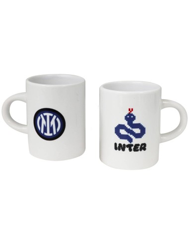 Set 2 tazzine da caffè FC Inter