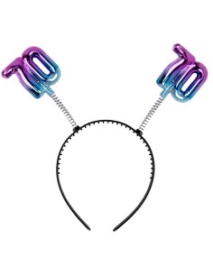 Cerchietto con antennine gradient "70"