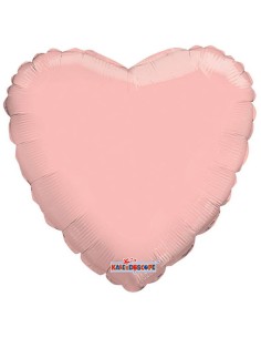 Palloncino mylar 18" Cm. 45 - Cuore - Rosa baby