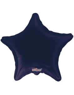 Palloncino mylar 18" Cm. 45 - Stella - Blu navy