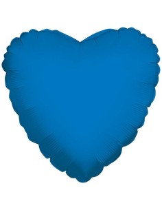 Palloncino mylar minishape 4" - Cuore Blu scuro - Blister 5 pezzi