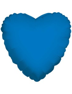 Palloncino mylar 18" Cm. 45 - Cuore Blu scuro