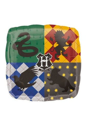 Palloncino mylar 18" Cm. 45 - Quadrato Harry Potter