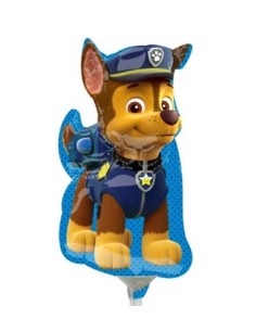 Palloncino mylar minishape Paw Patrol Chase - Blister 5 pezzi