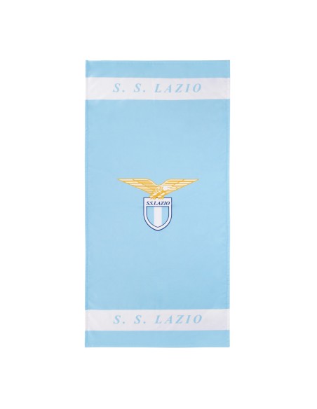 Telo mare microfibra Cm. 70x140 - 250 gr. - SS Lazio