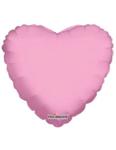Palloncino mylar minishape 4" - Cuore Rosa Pastello - Blister 5 pezzi