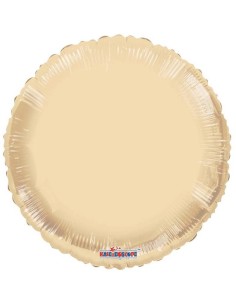 Palloncino mylar 18" Cm. 45 - Rotondo - Cipria