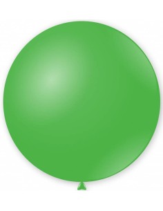 Palloncino lattice mongolfiera 33" Cm. 83 - Verde