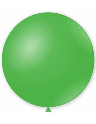 Palloncino lattice mongolfiera 33" Cm. 83 - Verde