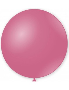 Palloncino lattice mongolfiera 33" Cm. 83 - Rosa