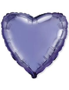 Palloncino mylar 18" Cm. 45 - Cuore - Lilla
