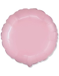 Palloncino mylar 18" Cm. 45 - Rotondo - Rosa