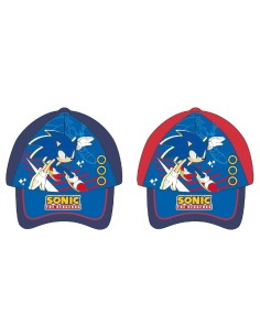 Cappello con visiera stampa round - Sonic