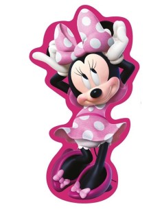 Cuscino in tessuto sagomato Cm. 35 - Minnie