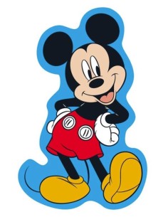 Cuscino tessuto sagomato Mickey Topolino Cm. 35