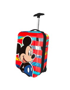 Valigia trolley due ruote in abs bagaglio a mano - Topolino Mickey
