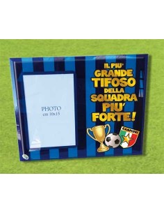 Portafoto in vetro Inter -...