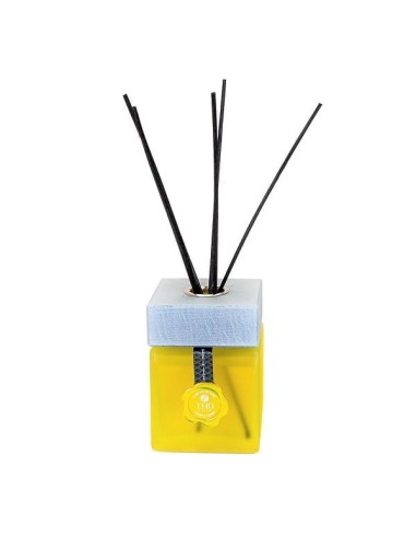 Diffusore essenze Italian Diffuser Cube Collection 200 ML - Cuoio e Cedro - Made in Italy