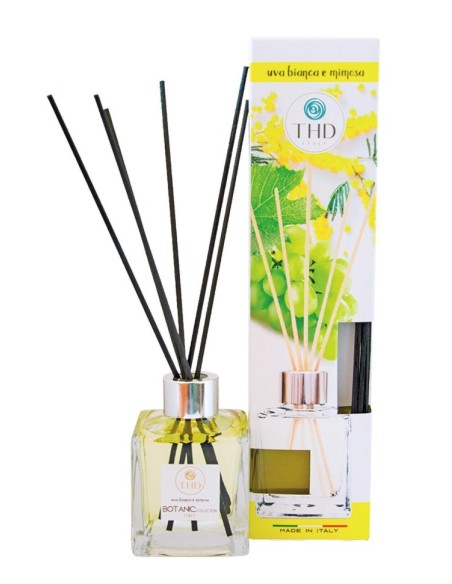 Diffusore essenze Botanic Collection Deluxe Line 120 ML - Uva bianca e Mimosa - Made in Italy