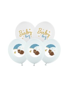 Palloncino lattice Cm. 30 – Baby Boy – Blister 6 pz