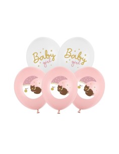 Palloncino lattice Cm. 30 – Baby Girl – Blister 6 pz