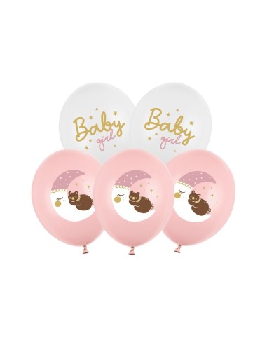 Palloncino lattice Cm. 30 – Baby Girl – Blister 6 pz