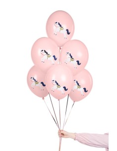 Palloncino lattice Cm. 30 – Little Horse Pink – Blister 6 pz 2